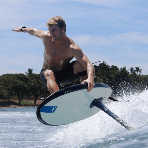 Zane Loves to Foil Surf