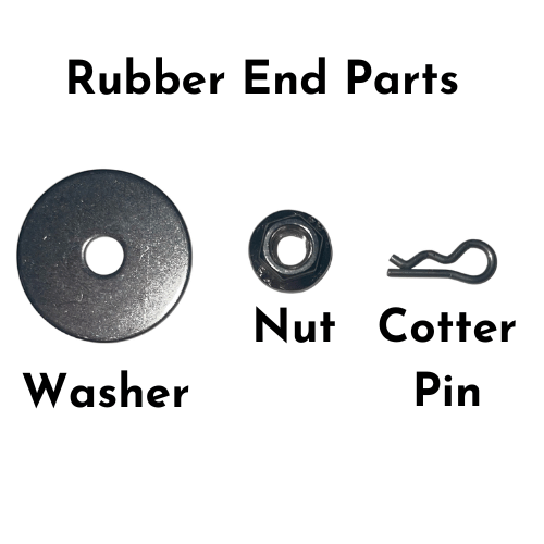 Leverlock Adjustable SUP Paddle Rubber End Parts